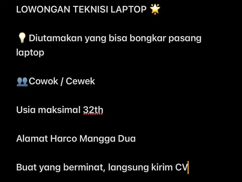 Lowongan kerja mangga besar