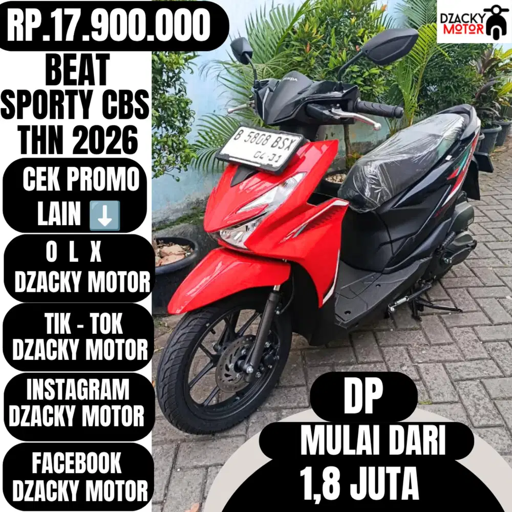 BEAT SPORTY CBS 2026 SECOND LIKE NEW