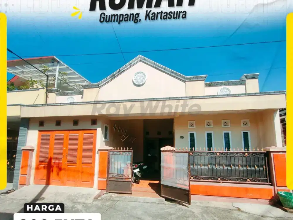 Dijual Rumah Cantik Siap Huni Desain Cluster Menawan di Jl Sejahtera Gumpang Kartasura Sukoharjo