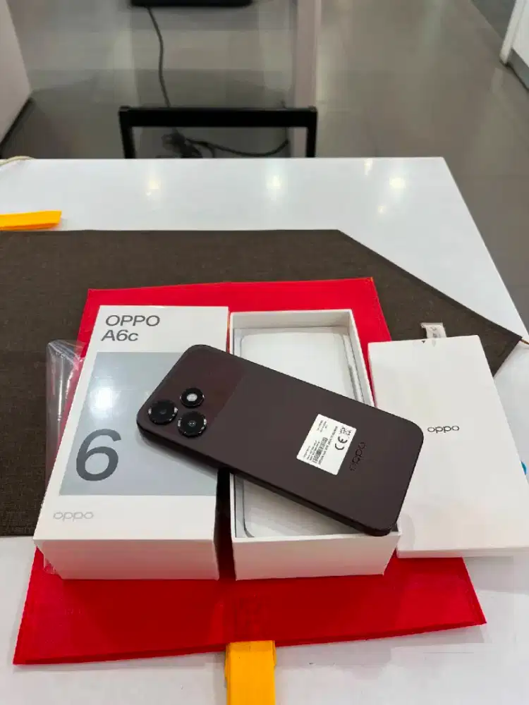 oppo A6c terbaru ram 12GB (4+8) memory 64