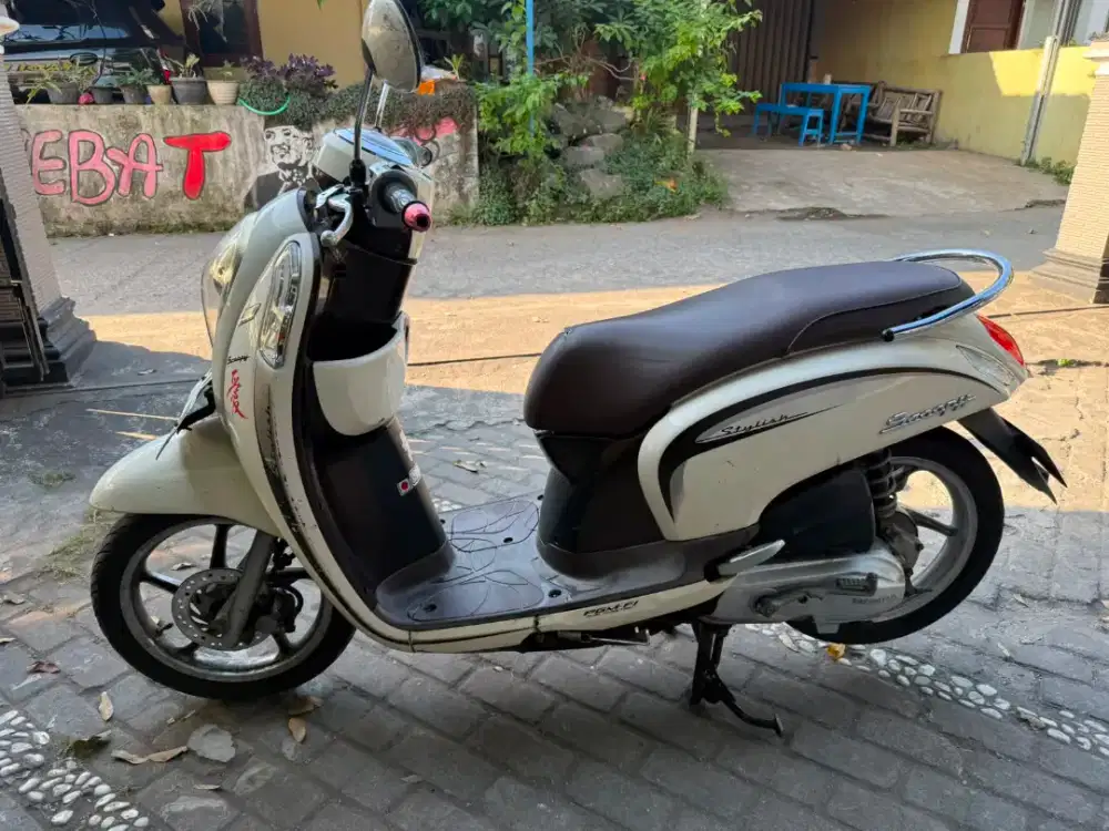 Scoopy injeksi THN 2013 plat AB kota