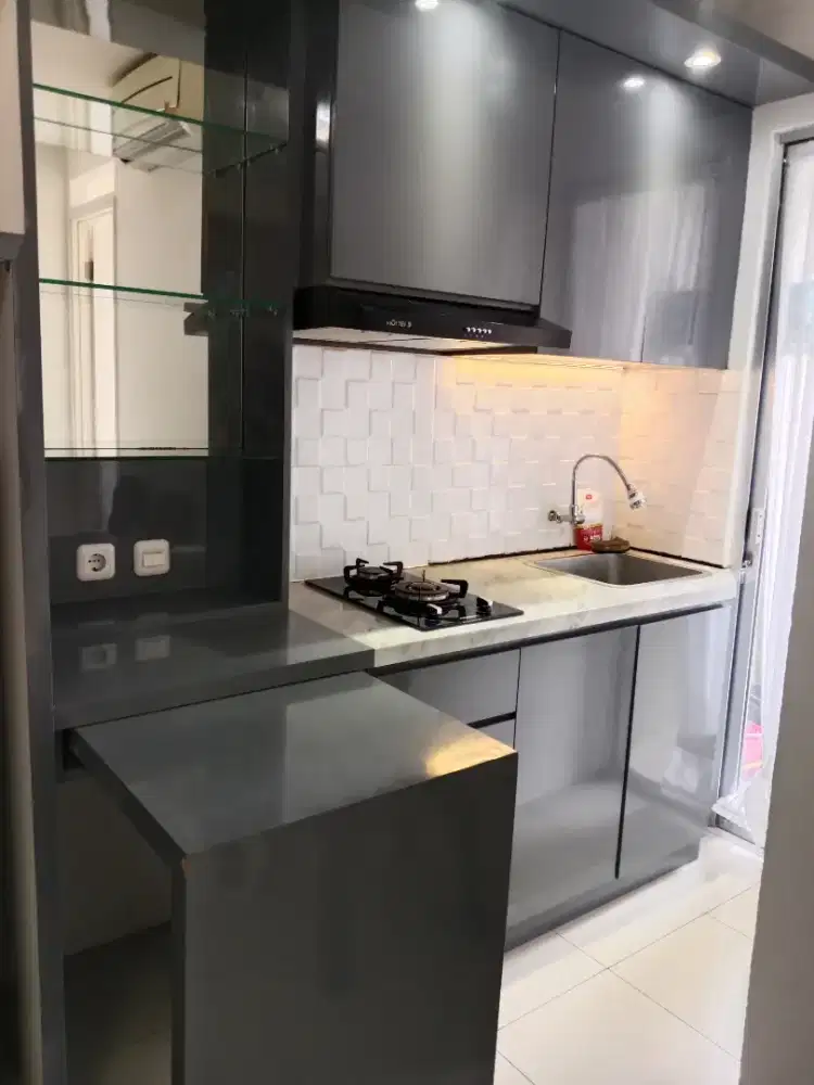 Disewakan apartemen kalibata city Tower palem Tipe 2BR besar furnish