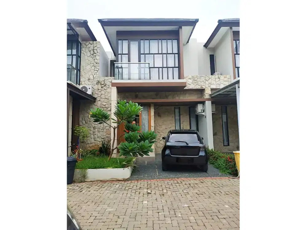 DIJUAL CEPAT! RUMAH MEWAH CLUSTER 1,85 M – JATIBENING BEBAS BANJIR, FULL BONUS AC DAIKIN! HE1