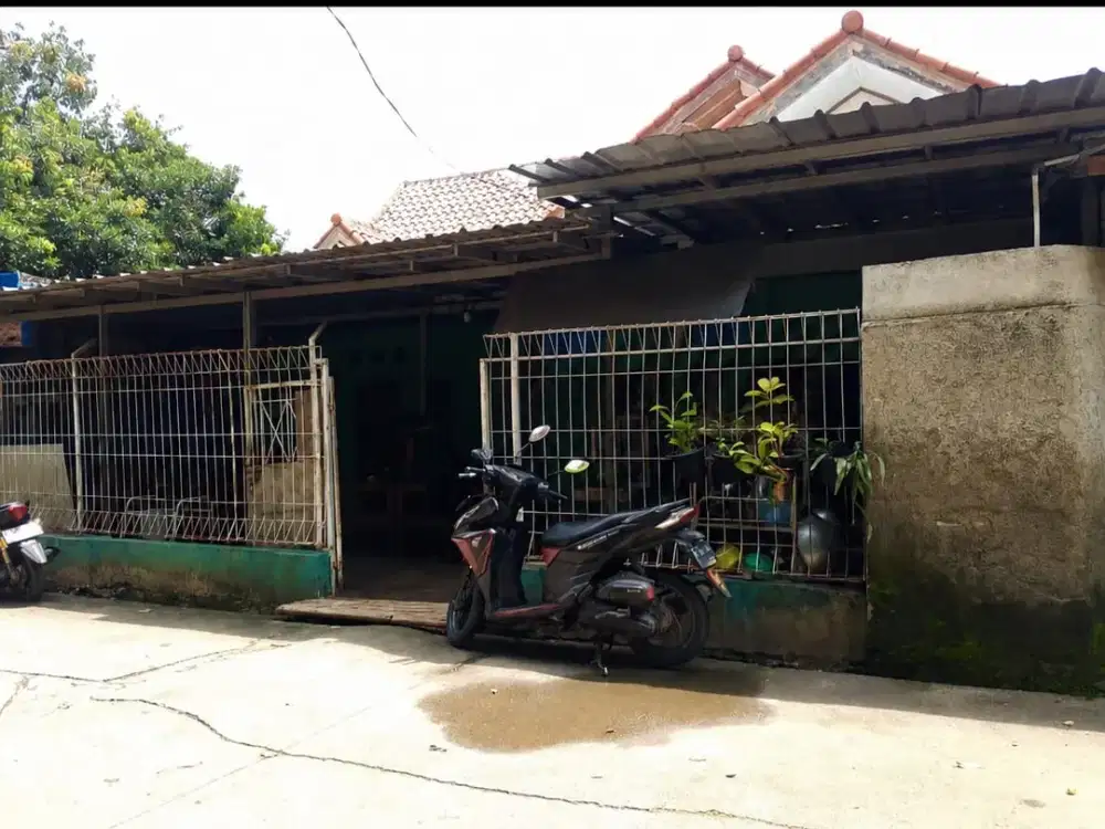 Dijual rumah dan lahan cocok untuk kontrakan/cluster/tempat tinggal di dekat pusat kota bekasi