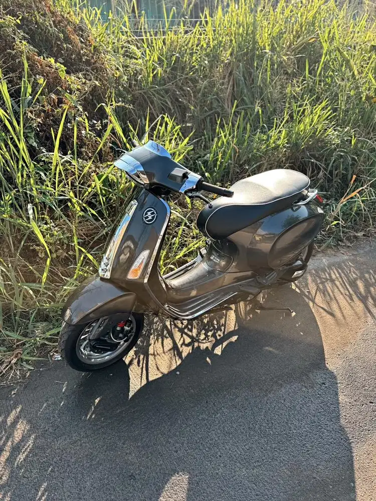 Vespa Sprint 2019 Grey Metalic ABS iGET FL MODS SIMPLE