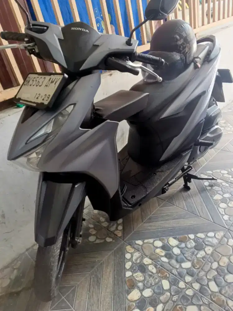 Beat Deluxe 2024 idling stop Gen 2.Plat medan