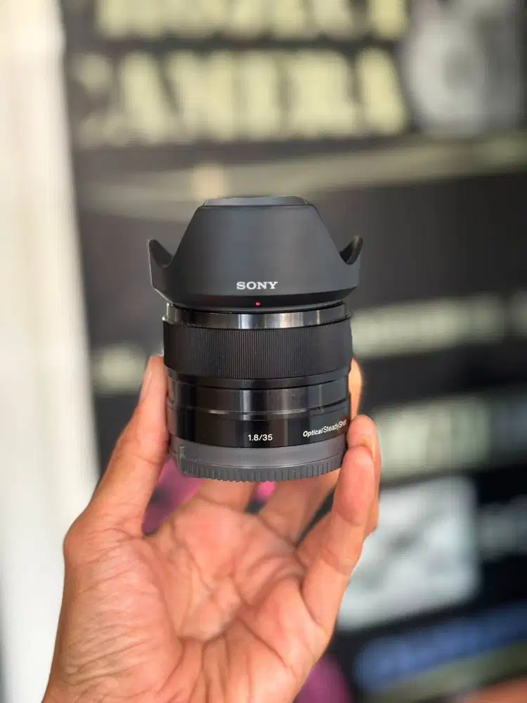 Sony E 35mm F1.8 Box Lengkap Mulus Istimewa Like New