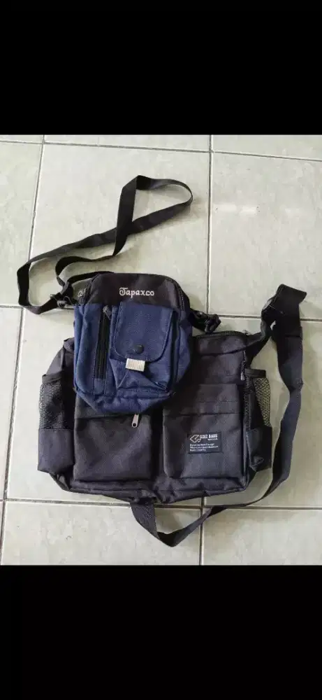 Jual borongan tas slempang slingbag import no eiger