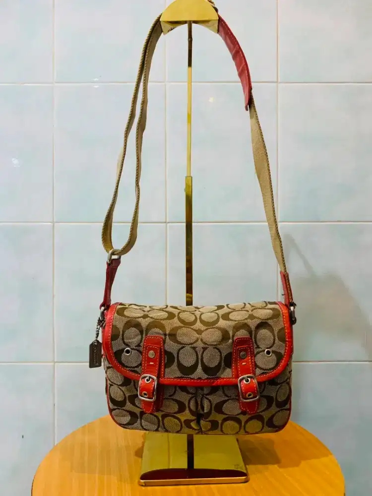 Tas Coach Double Pocket