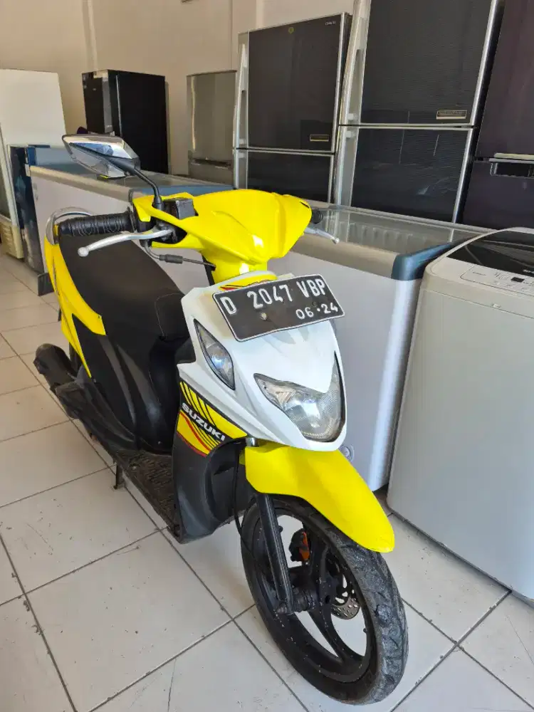 SUZUKI NEX 2014 ASLI KUNING LENGKAP