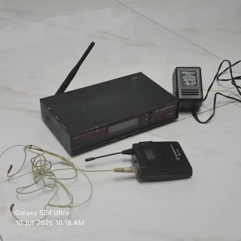 Wireless mic body pack/headset Sennheisser ew100 G2 Original