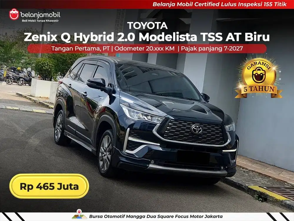 [ KM LOW ] Toyota Innova Zenix Q Hybrid 2.0 Modelista TSS 2023 2024