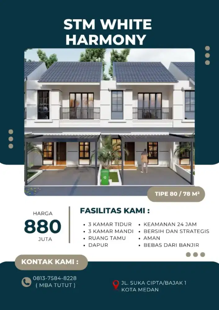 HUNIAN MEWAH JALAN SUKA CIPTA BAJAK 1