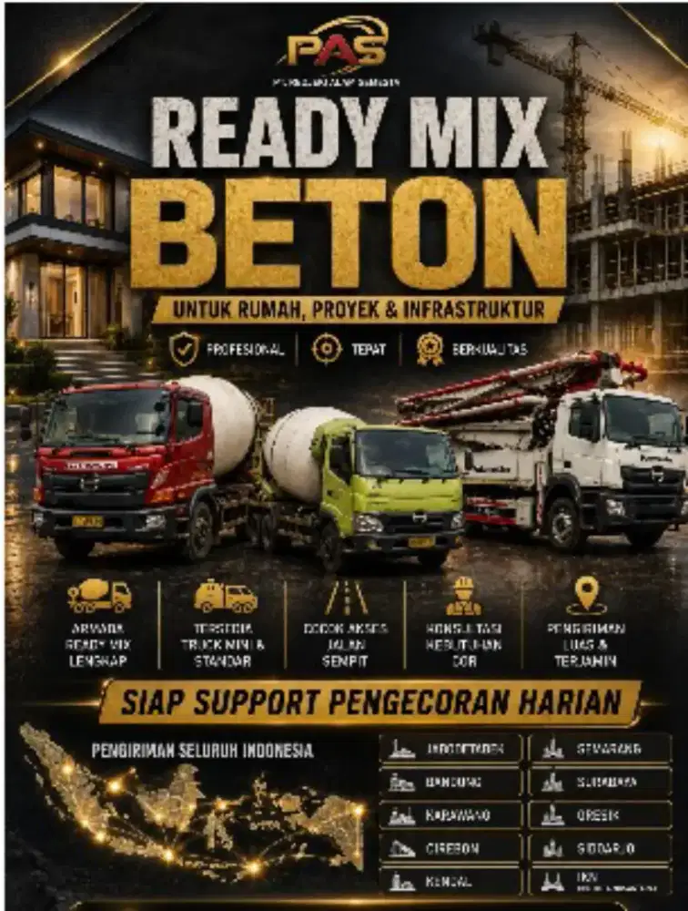 Siap Supply Beton Cor