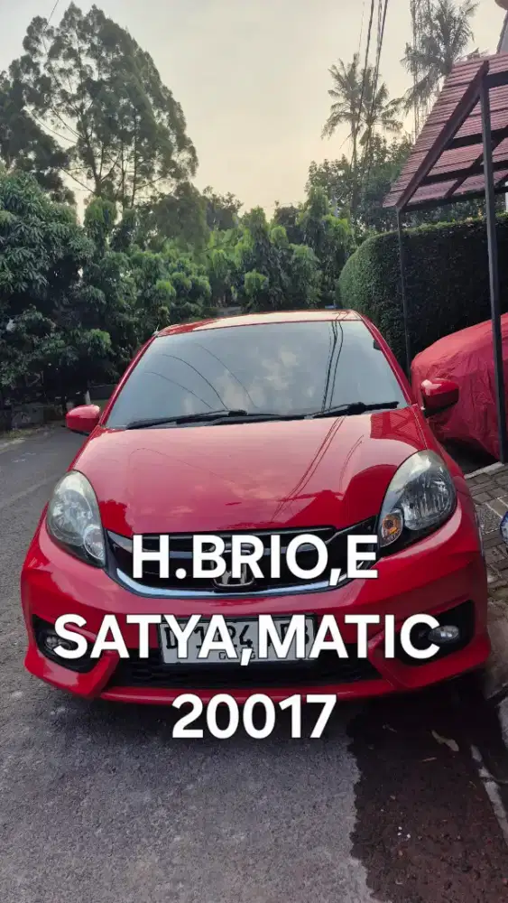 Honda Brio e satya matic 2017 bisa kredit
