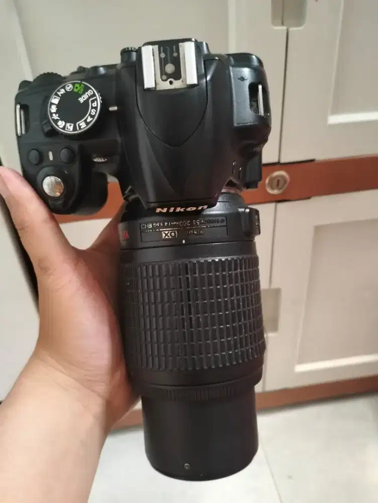 NIKON D3100 LENSA 55-200 DX VR NORMAL