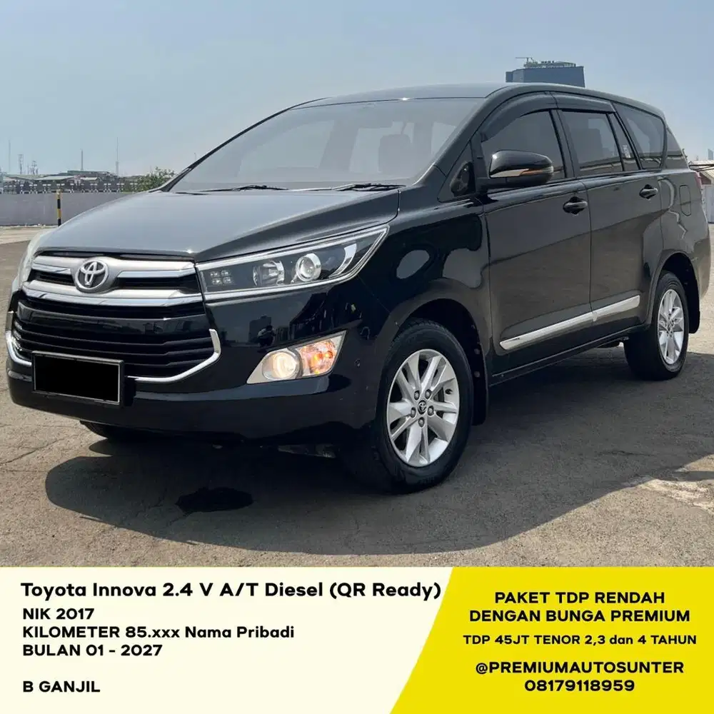QR ADA 2017 2.4 V A/T Innova Toyota Kijang Diesel 2018 Voxy HRV