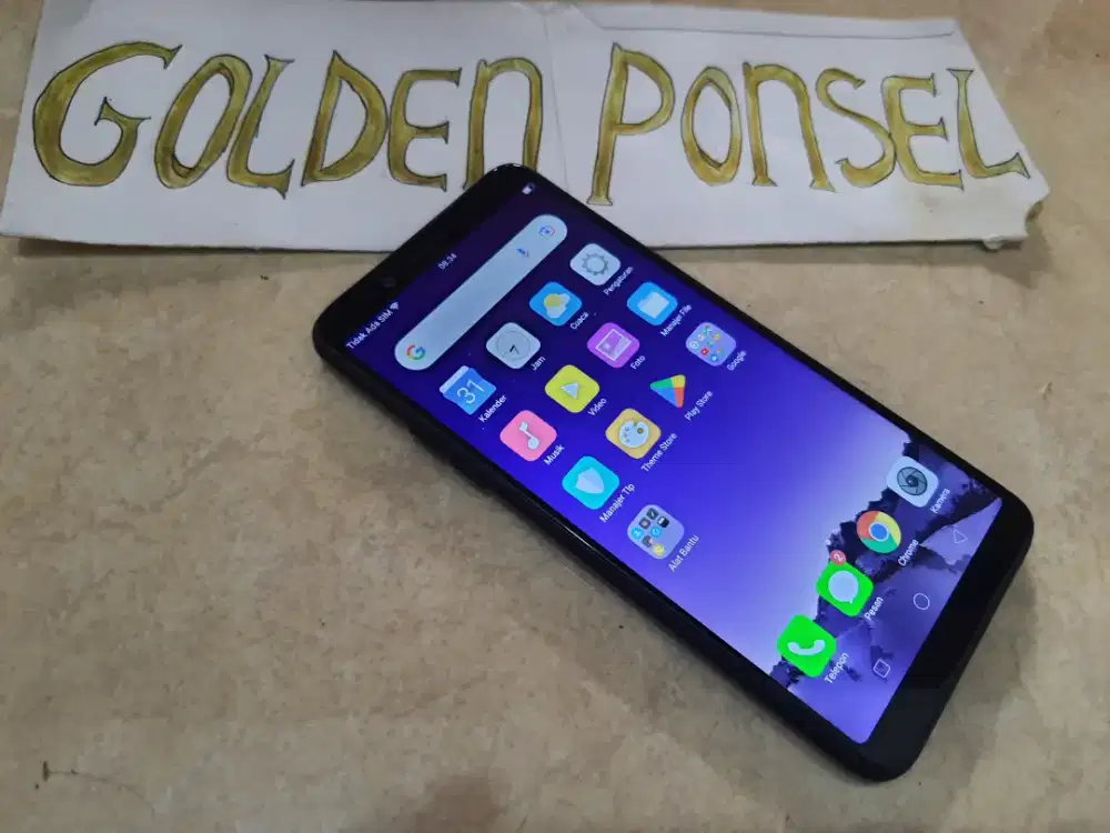 Oppo F5 Ori 32Gb(Ram3Gb)Golden ponsel