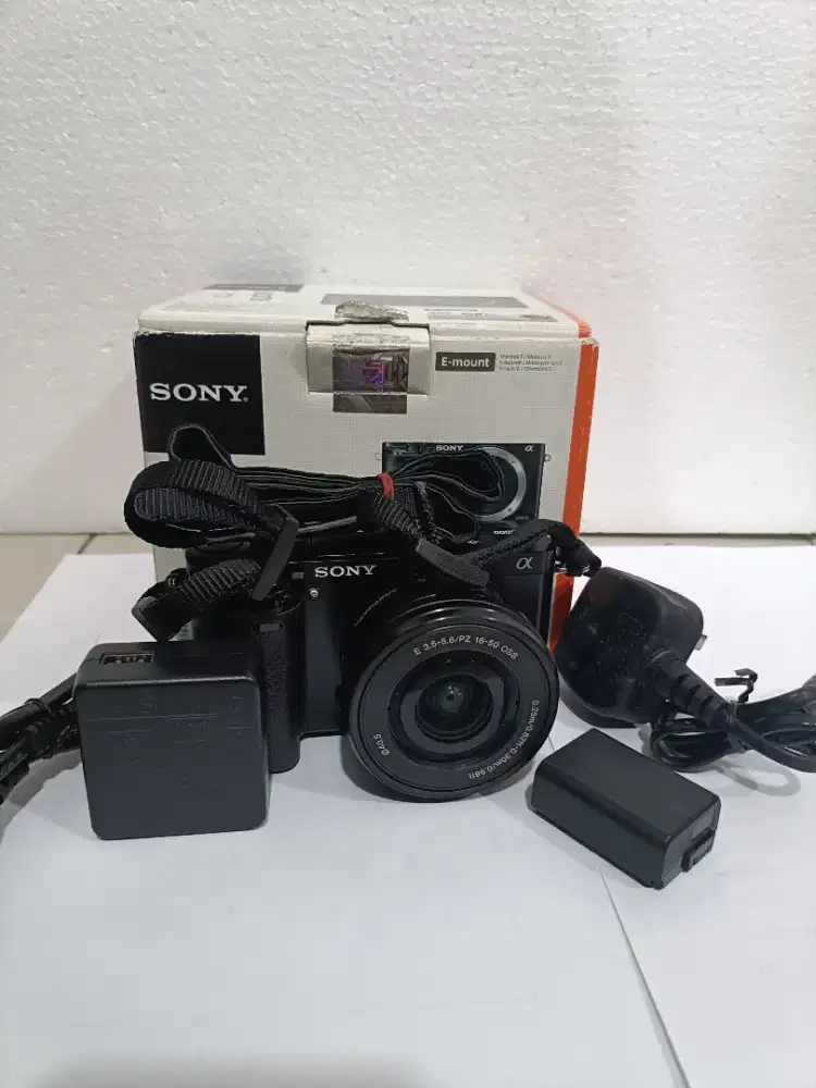 Kamera sony a6000 16-50mm