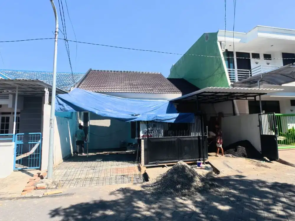 A110 JUAL DAN SEWA RUMAH AREA KLAMPIS SEMOLO BARAT SUKOLILO, FULL RENOV, SIAP HUNI