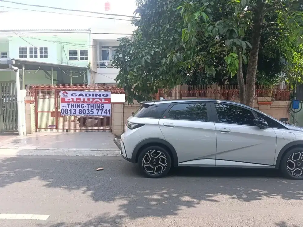 Ss.3838 - Murah !! DIjual Rumah Pinggir Jalan 10x28 di Jl. Arteri Kelapa Gading Hadap Utara Timur