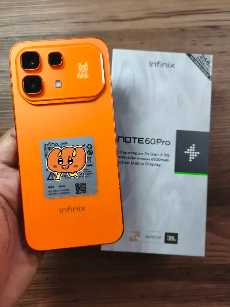 (12/256) Infinix Note 60 PRO 5G Like New
