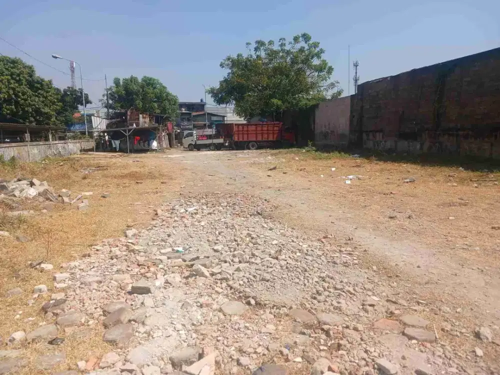 sewa tanah di penggilingan cakung barat jakarta timur pinggir jalan raya