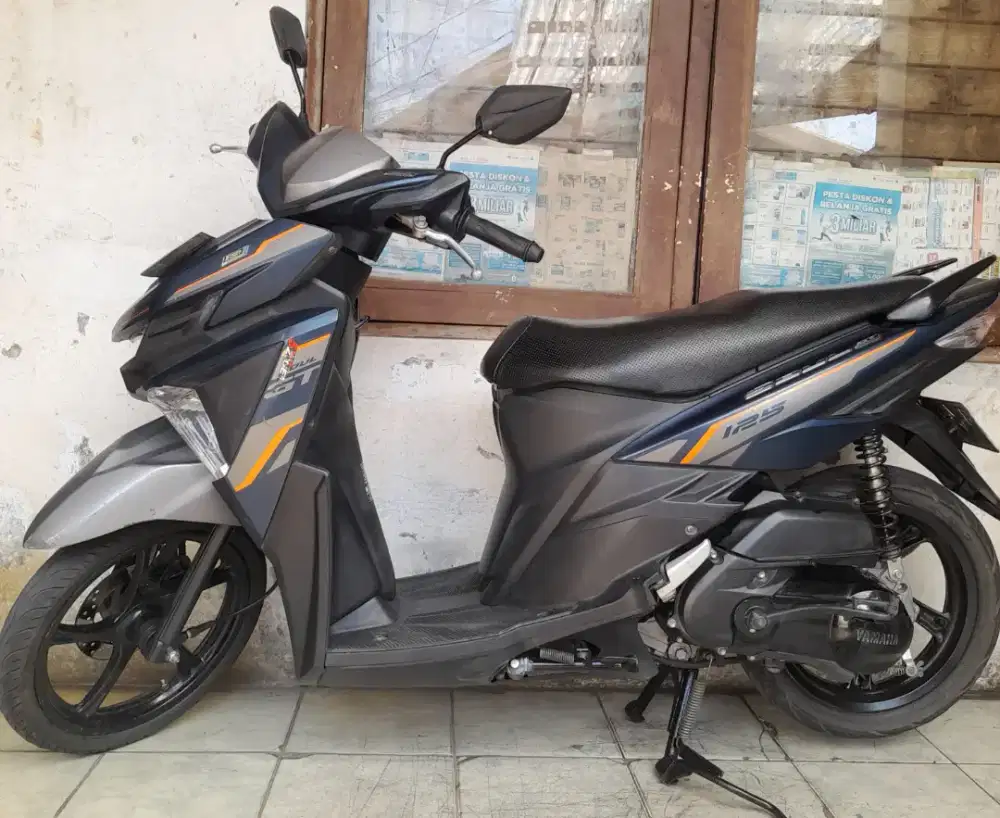 Yamaha mio Soul GT 2018 blue core 125 idiling stop cw asli biru