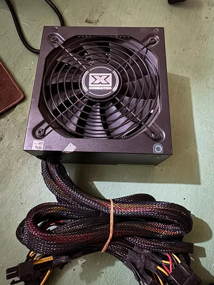 power supplay xigmatek tauro 500w 80 plus bronze masih segel.