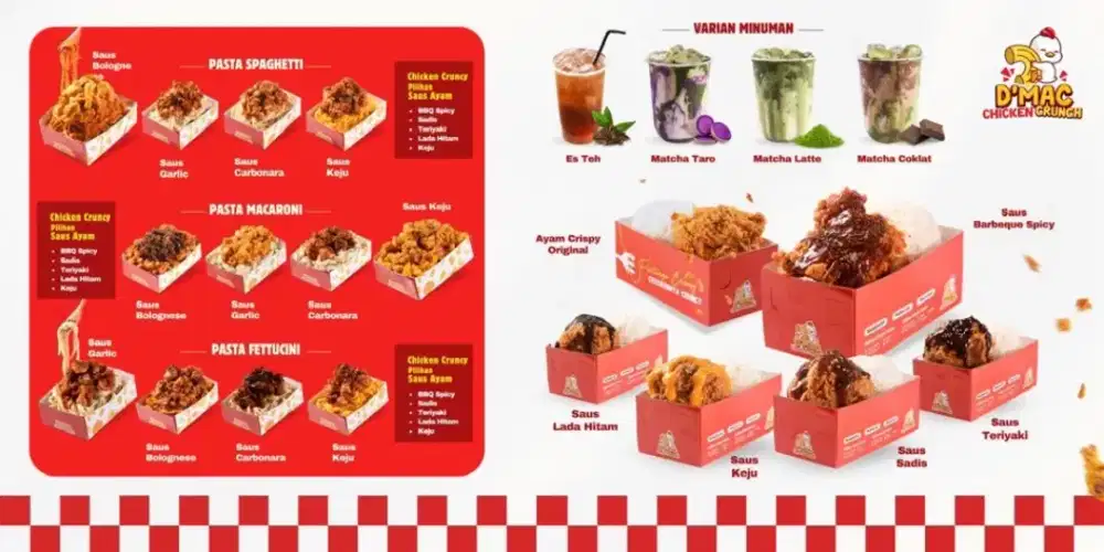 Lowongan di kedai dmac chicken