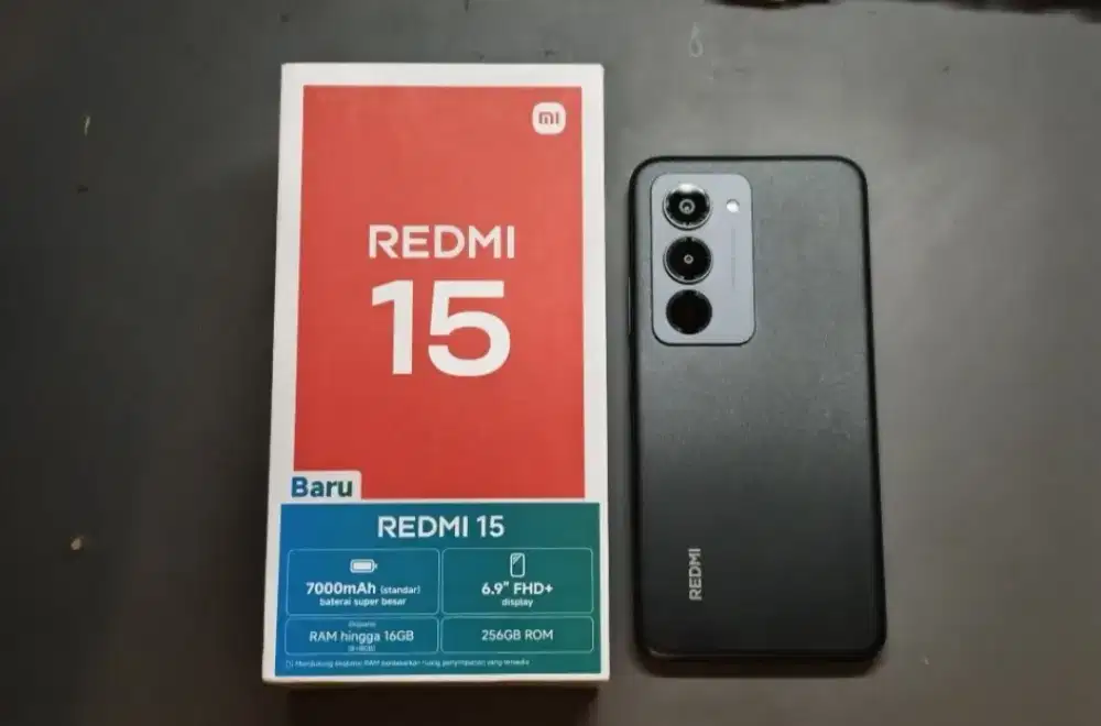 Redmi 15 RAM 8+8GB/128GB