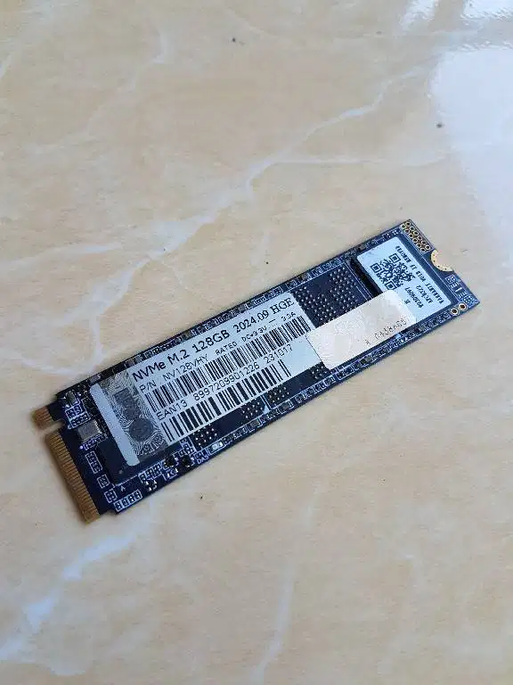 Nvme SSD Vgen 128GB Sehat 100%