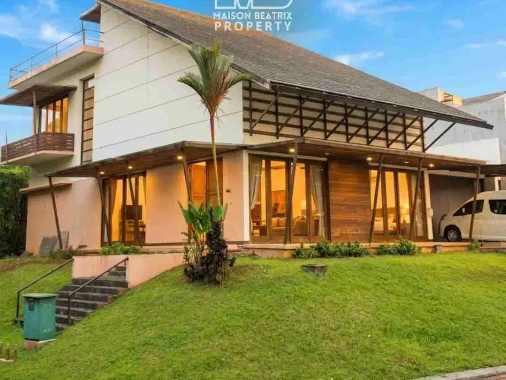 DIJUAL RUMAH HOEK DG LOKASI CBD GREENCOVE BSD
