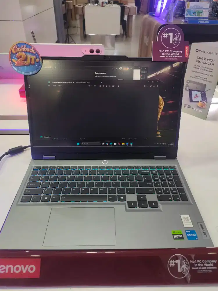 LAPTOP LENOVO LOQ 15IRX9 16/512 GB / CORE I5 RTX 3050