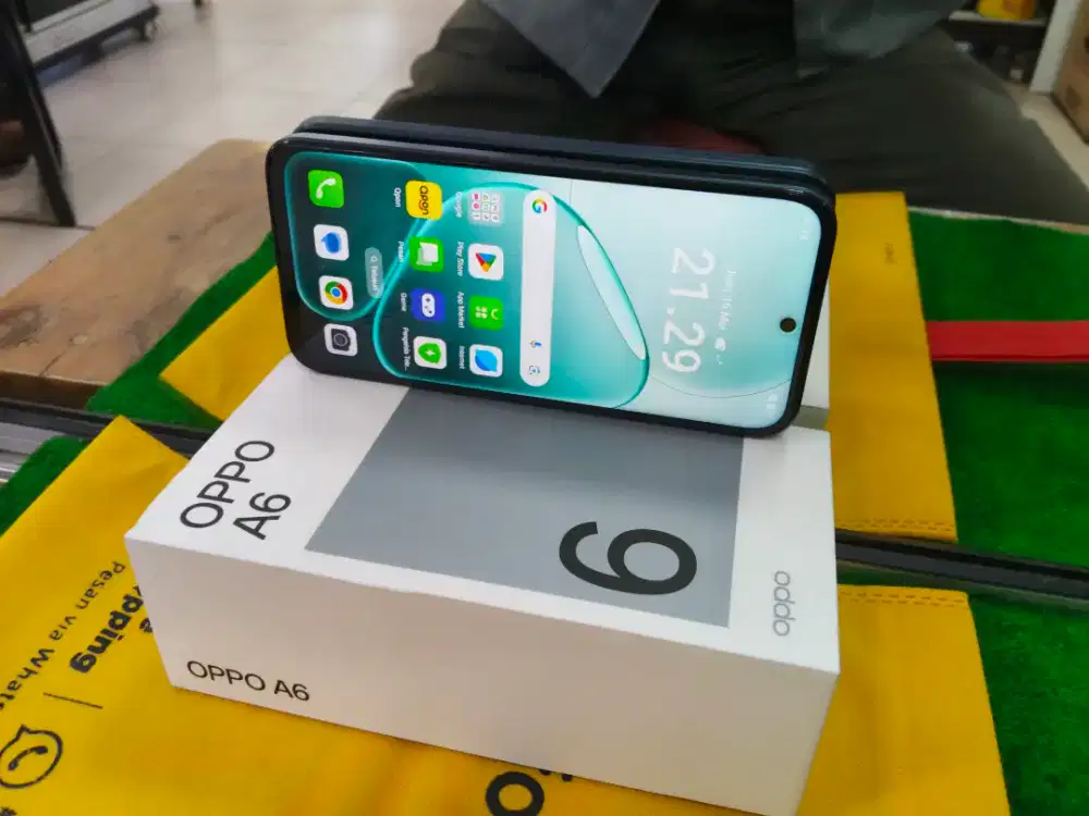 Oppo A16 Ram 6 /128 GB mulus no minus lengkap garansi