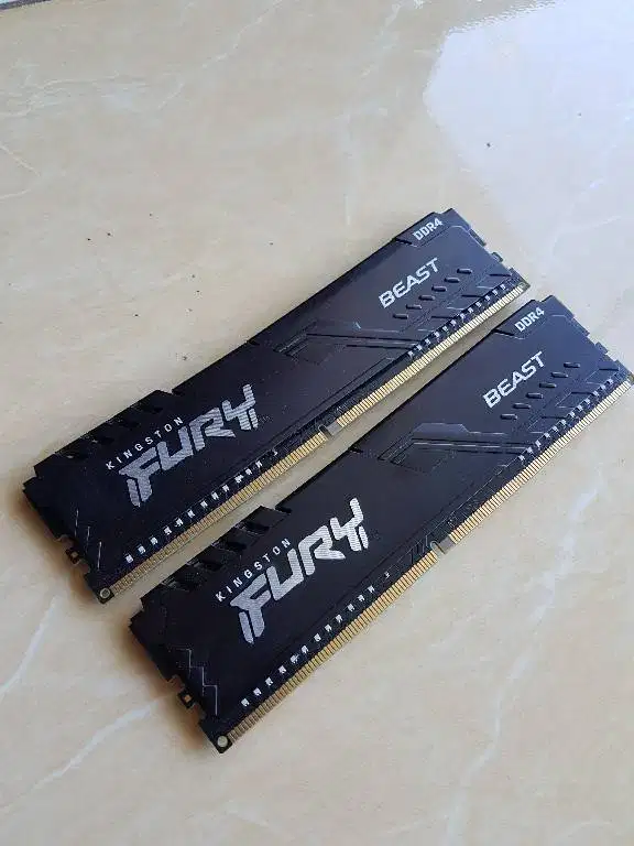 Ram DDR4 2x8GB 16GB Kingston Hyper Fury Beast 2666Mhz