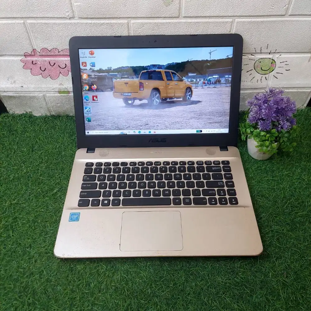 ASUS X441M INTEL CELERON N4000 RAM 4GB SSD 128GB BLACK GOLD
