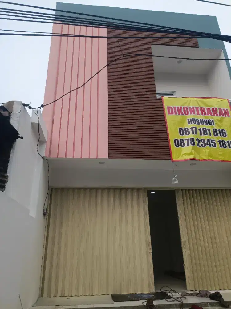 Disewakan ruko baru