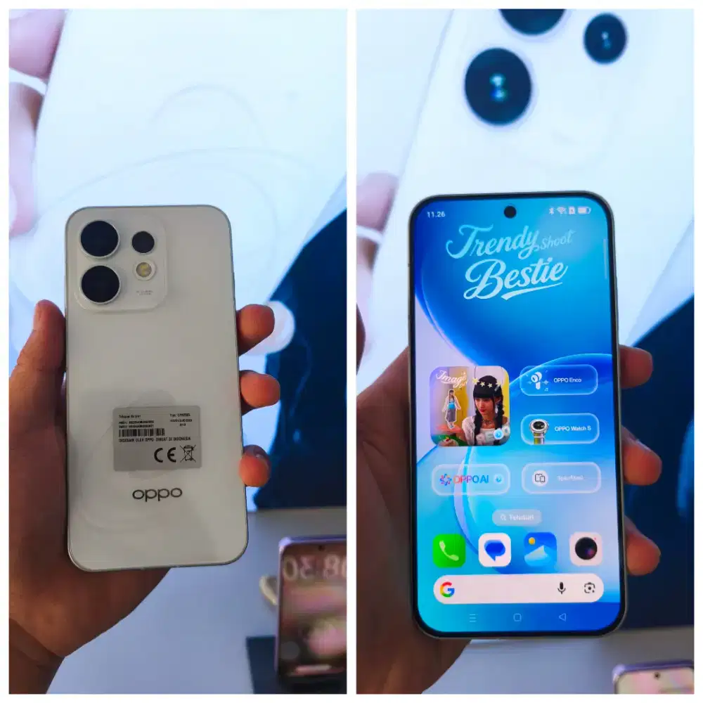 Oppo Reno 16. 5G (8/256Gb) 10.699.000 Garansi Resmi