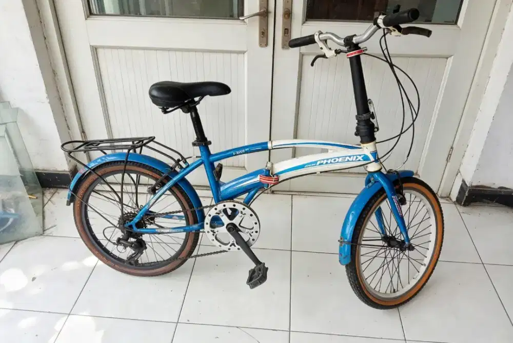 Sepeda lipat uk20 bekas