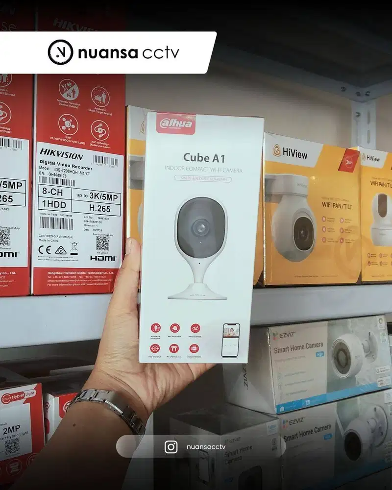 DAHUA CUBE C3A INDOOR 3MP TERMURAH
