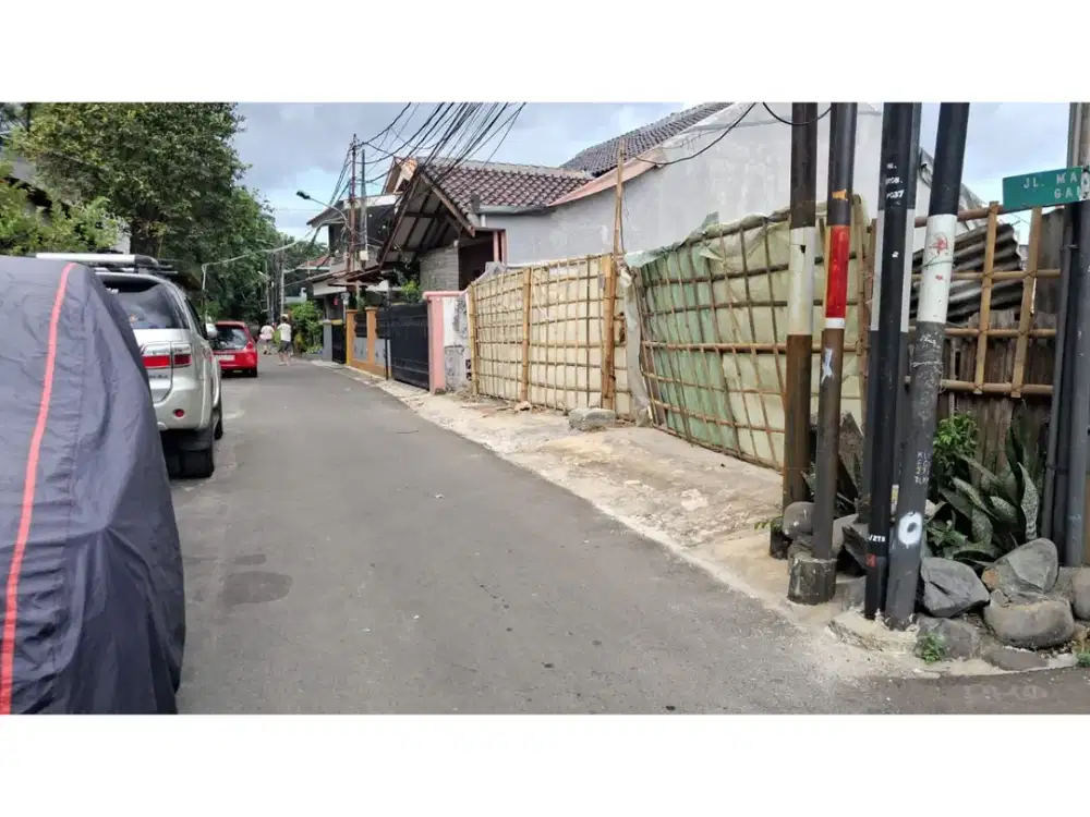 Tanah Hook 240 m² Siap Bangun – Akses 2 Mobil, Dekat Jalan Raya Malaka Sari Jakarta Timur 391B