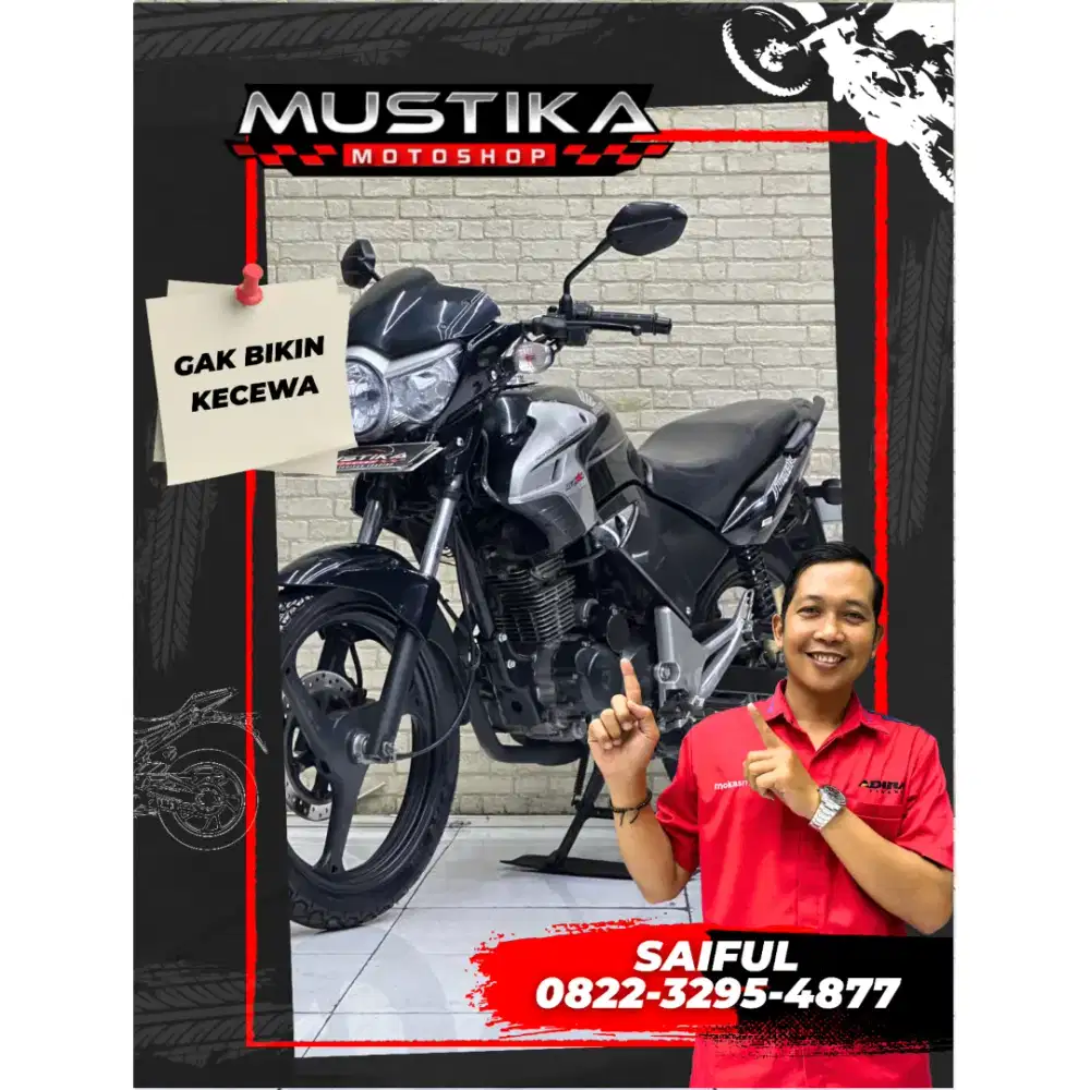 Perfect Condition!!Honda Tiger 2009 Black N Asli Mulus Simpnan-Mustika