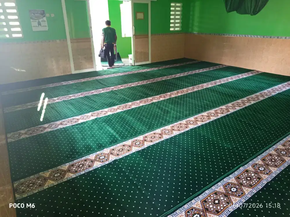 JUAL KARPET MASJID SEMI IMPORT HARGA GROSIR