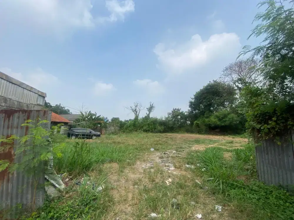 Kavling Bagus Pinggir Jalan Raya Cocok Buat Gudang atau Ruko di Jl Marsekal Suryadarma Neglasari Tangerang