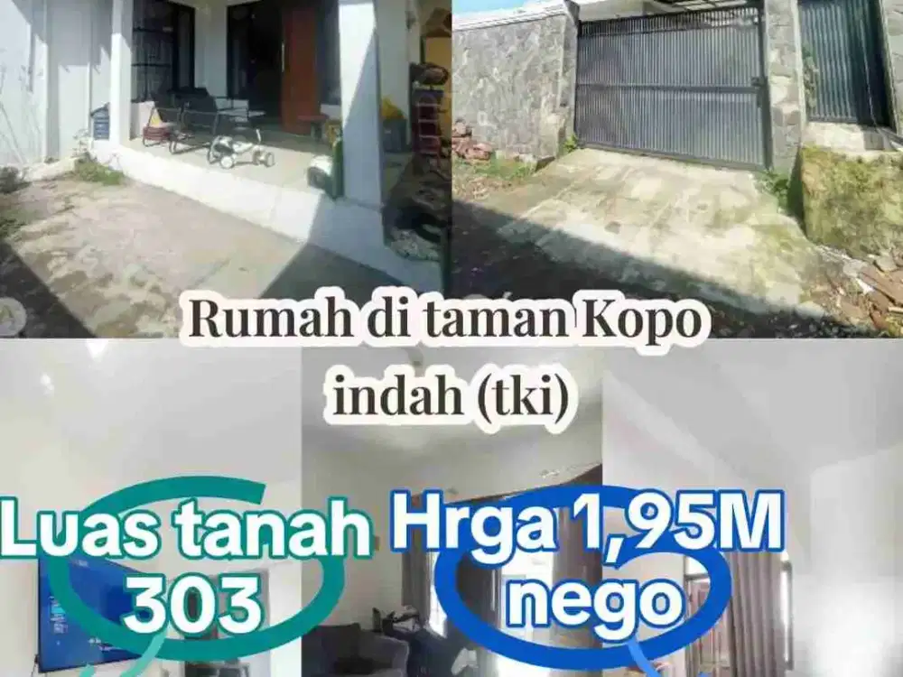 Rumah di taman Kopo indah tki