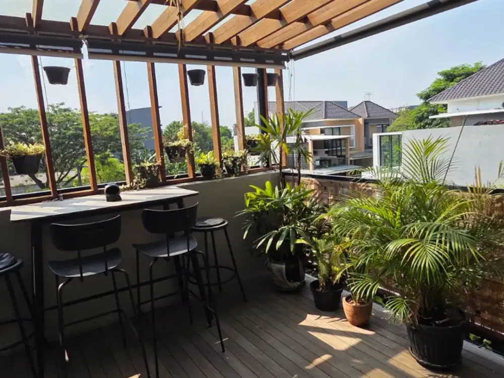 Jual rumah modern di Kebayoran Residence Bintaro jaya