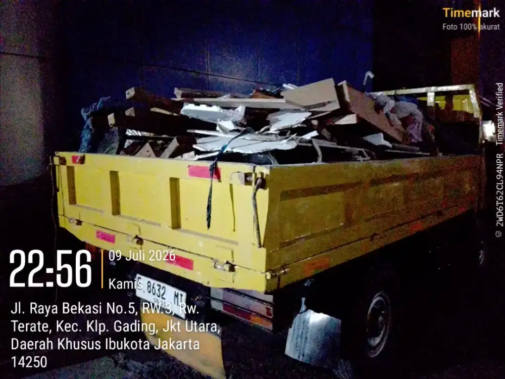 Jasa buang puing sampah dan urugan