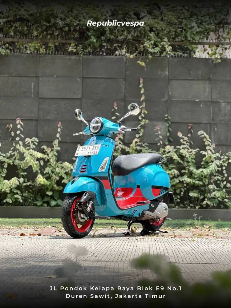 TERMURAH PIAGGIO VESPA PRIMAVERA VIBES EDITION TH 2023 BLUE AUDACE