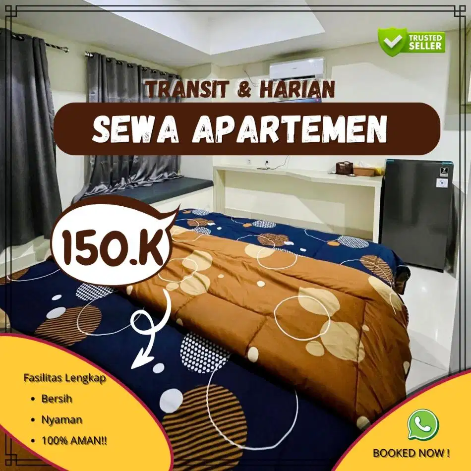 Sewa apartemen Harian/Transit Sayana Hi Bekasi Termurah